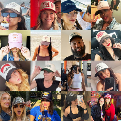 Design Your Own Custom Vintage Trucker Hat | Upload Text, Logo, Or Image | Premium Snapback Baseball Hat for Men & Women
