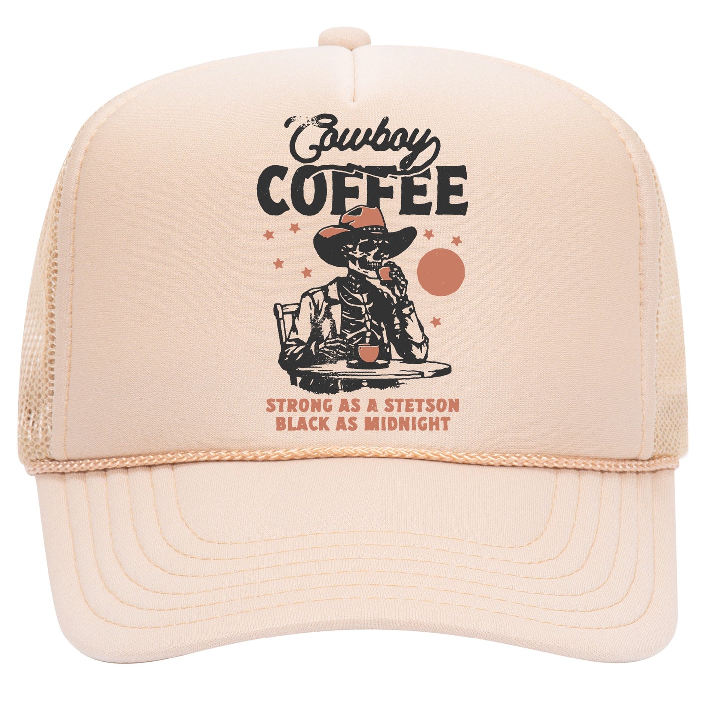 Cowboy Coffee Trucker Hat