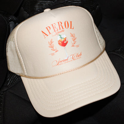 Aperol Spritz Social Club Trucker Hat