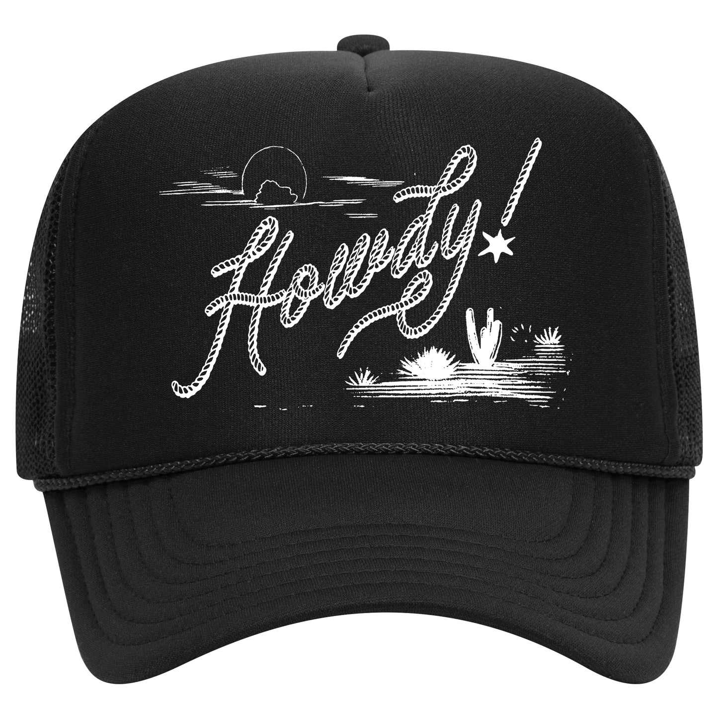 Howdy! Rope Trucker Hat