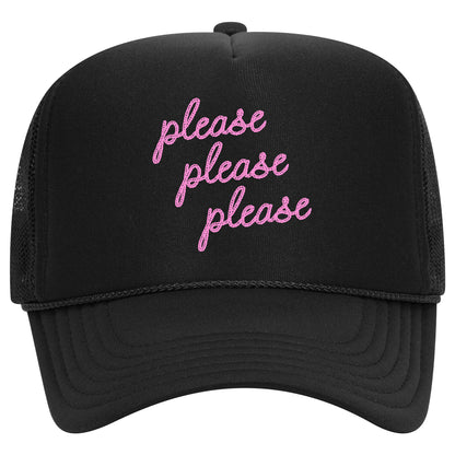 Please Please Please Trucker Hat