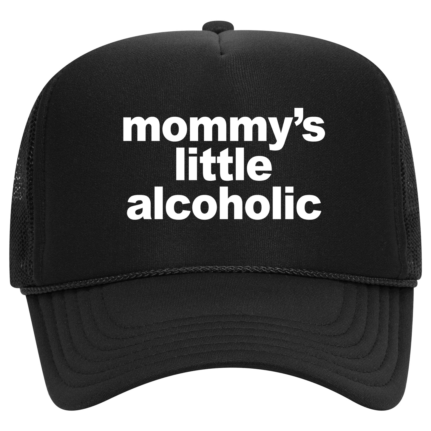 Mommy's Little Alcoholic Bold Trucker Hat