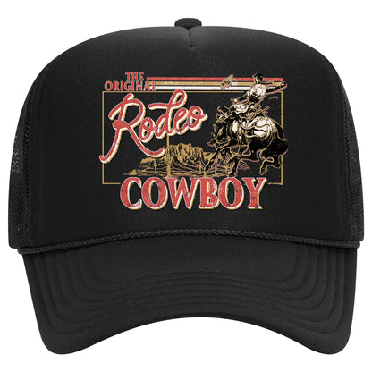 The Original Rodeo Cowboy Trucker Hat