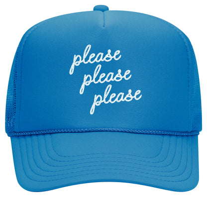 Please Please Please Trucker Hat