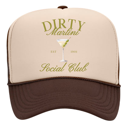 Dirty Martini Social Club Trucker Hat