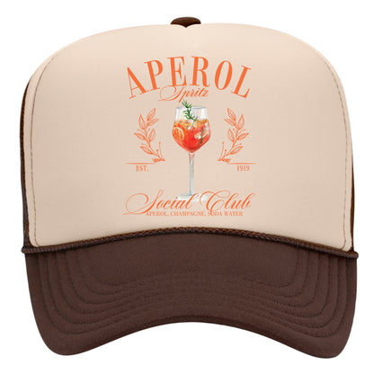 Aperol Spritz Social Club Trucker Hat