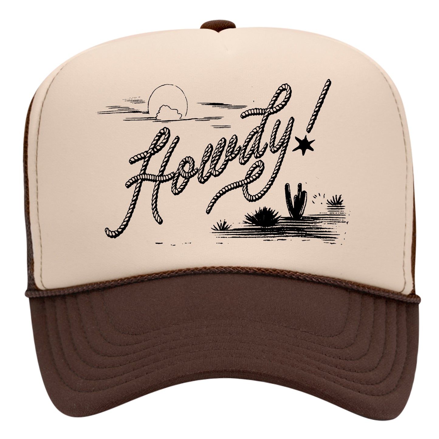 Howdy! Rope Trucker Hat