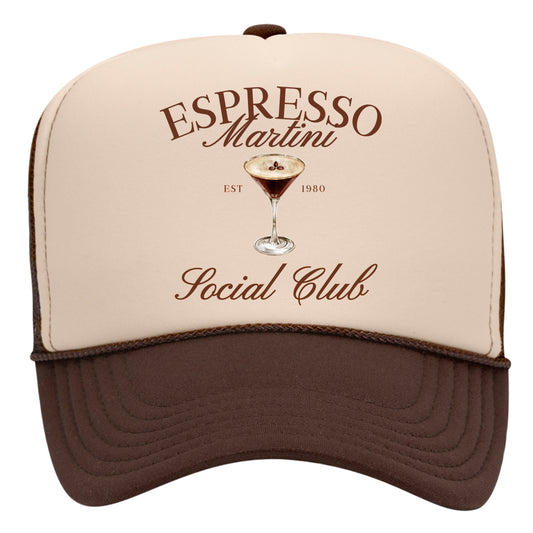 Espresso Martini Social Club Trucker Hat