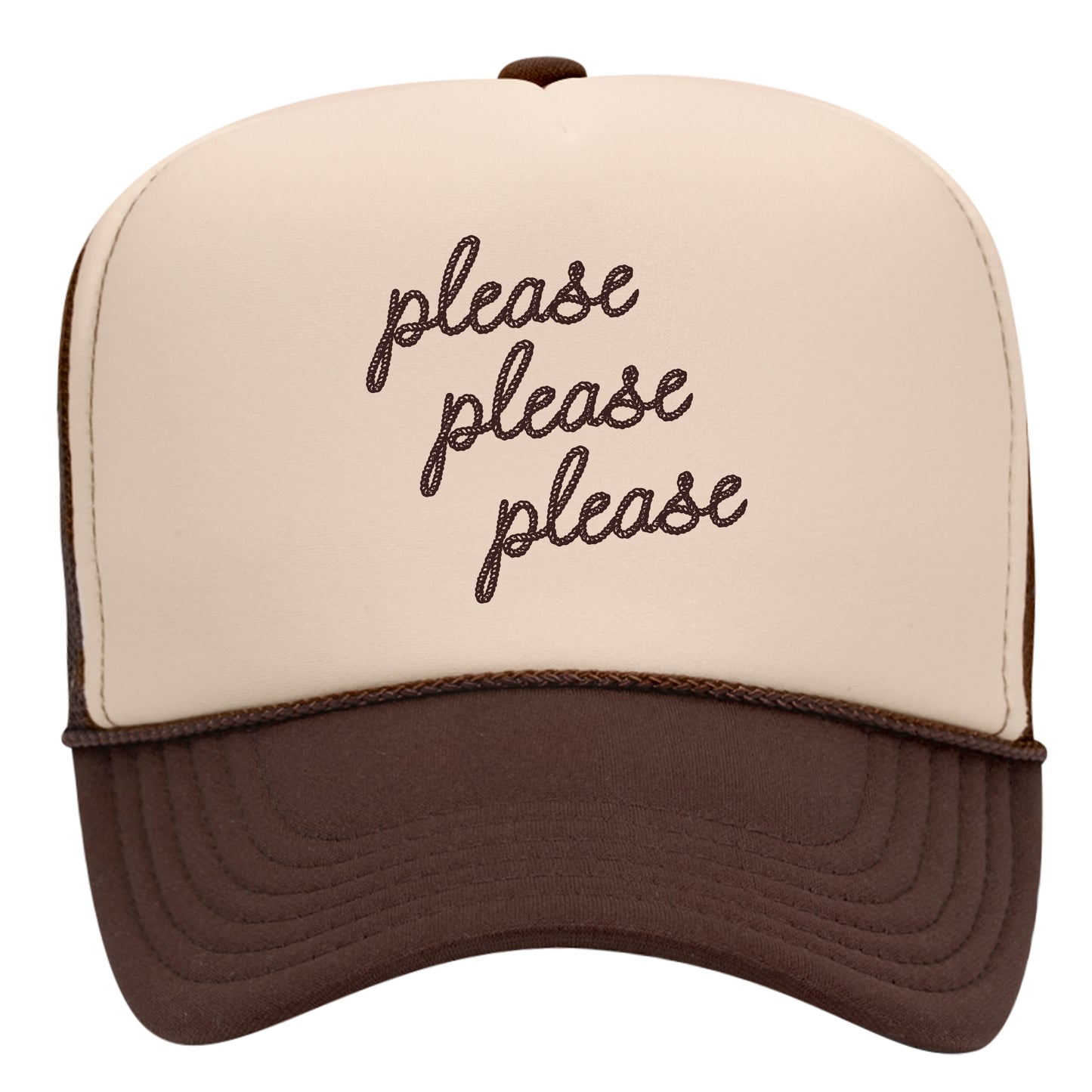 Please Please Please Trucker Hat