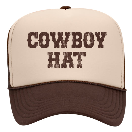 Cowboy Hat Trucker Hat