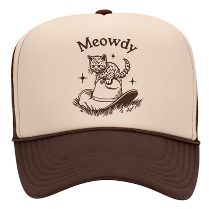 Meowdy Howdy Trucker Hat