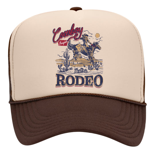 Cowboy Banquet Rodeo Trucker Hat