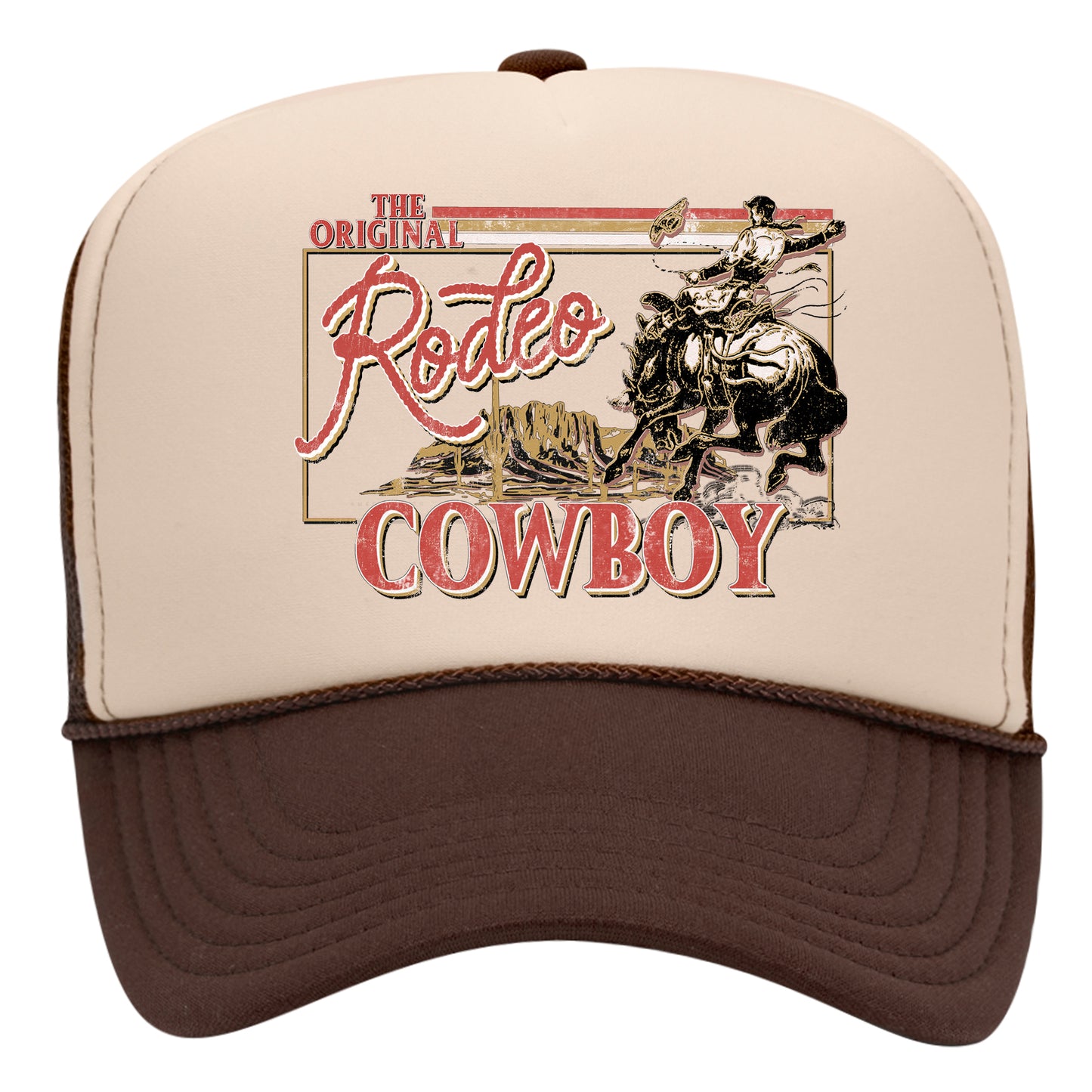 The Original Rodeo Cowboy Trucker Hat