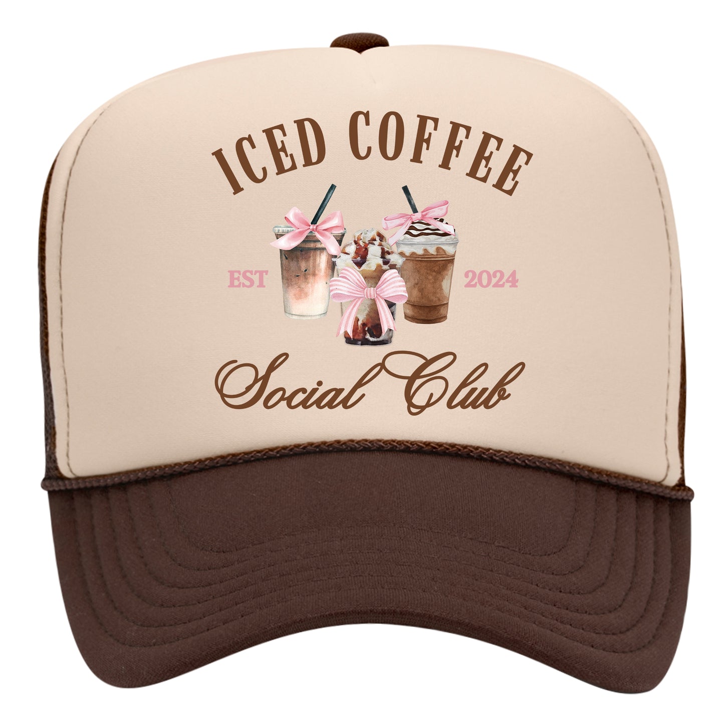 Iced Coffee Social Club Trucker Hat