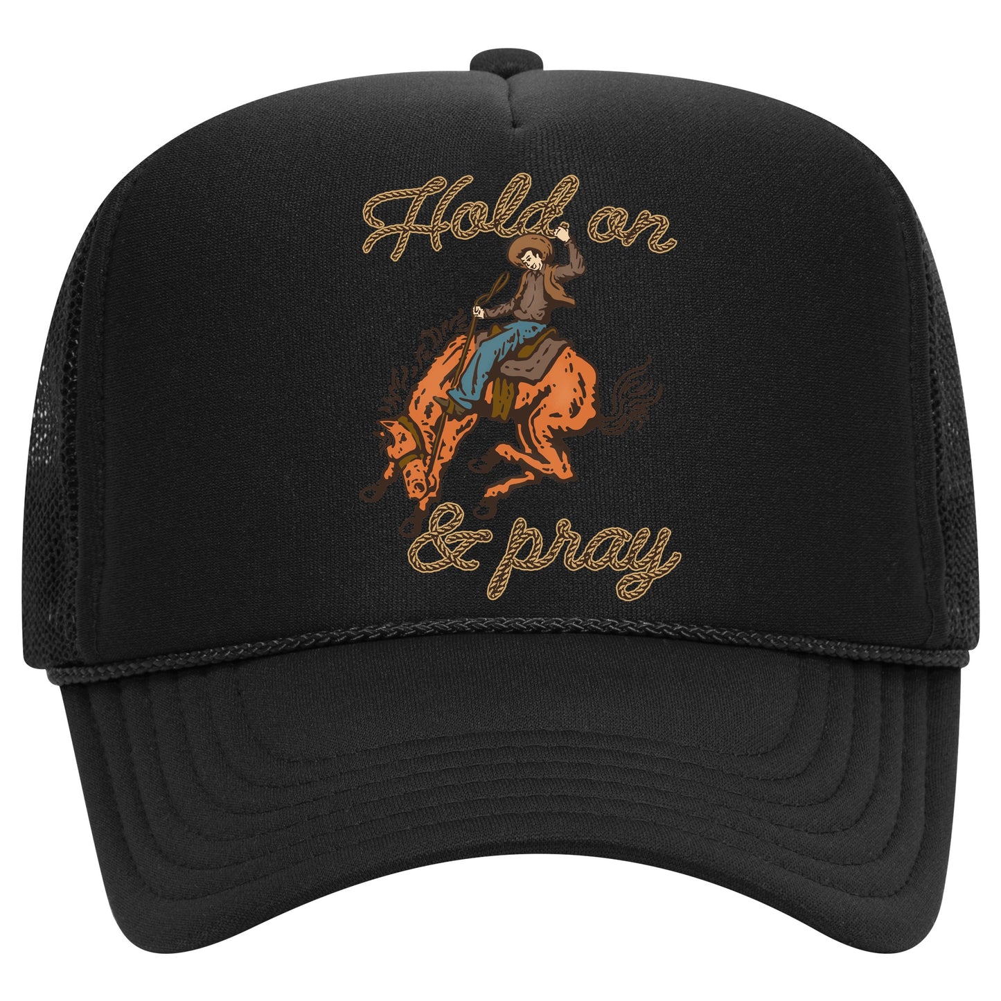 Hold On & Pray Trucker Hat