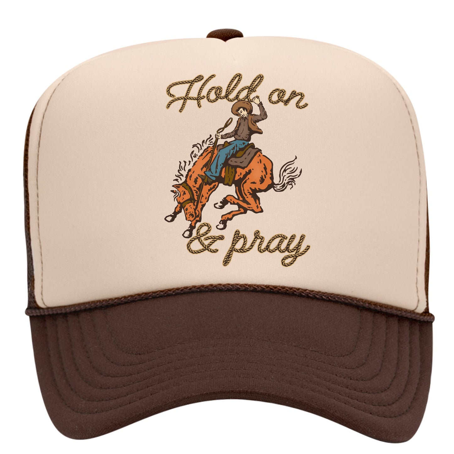 Hold On & Pray Trucker Hat