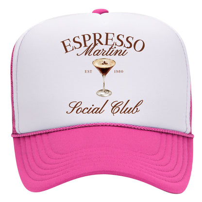 Espresso Martini Social Club Trucker Hat