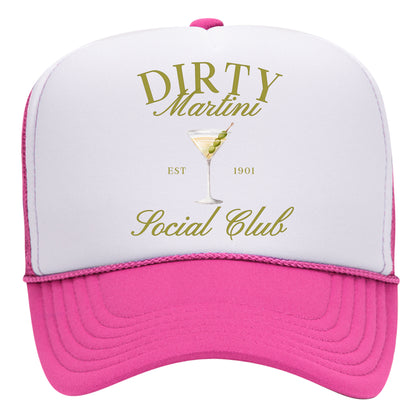 Dirty Martini Social Club Trucker Hat