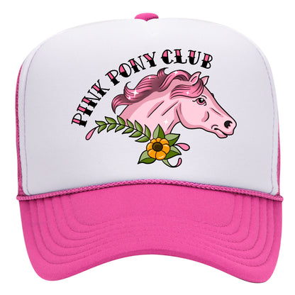 Pink Pony Club Sunflower Trucker Hat