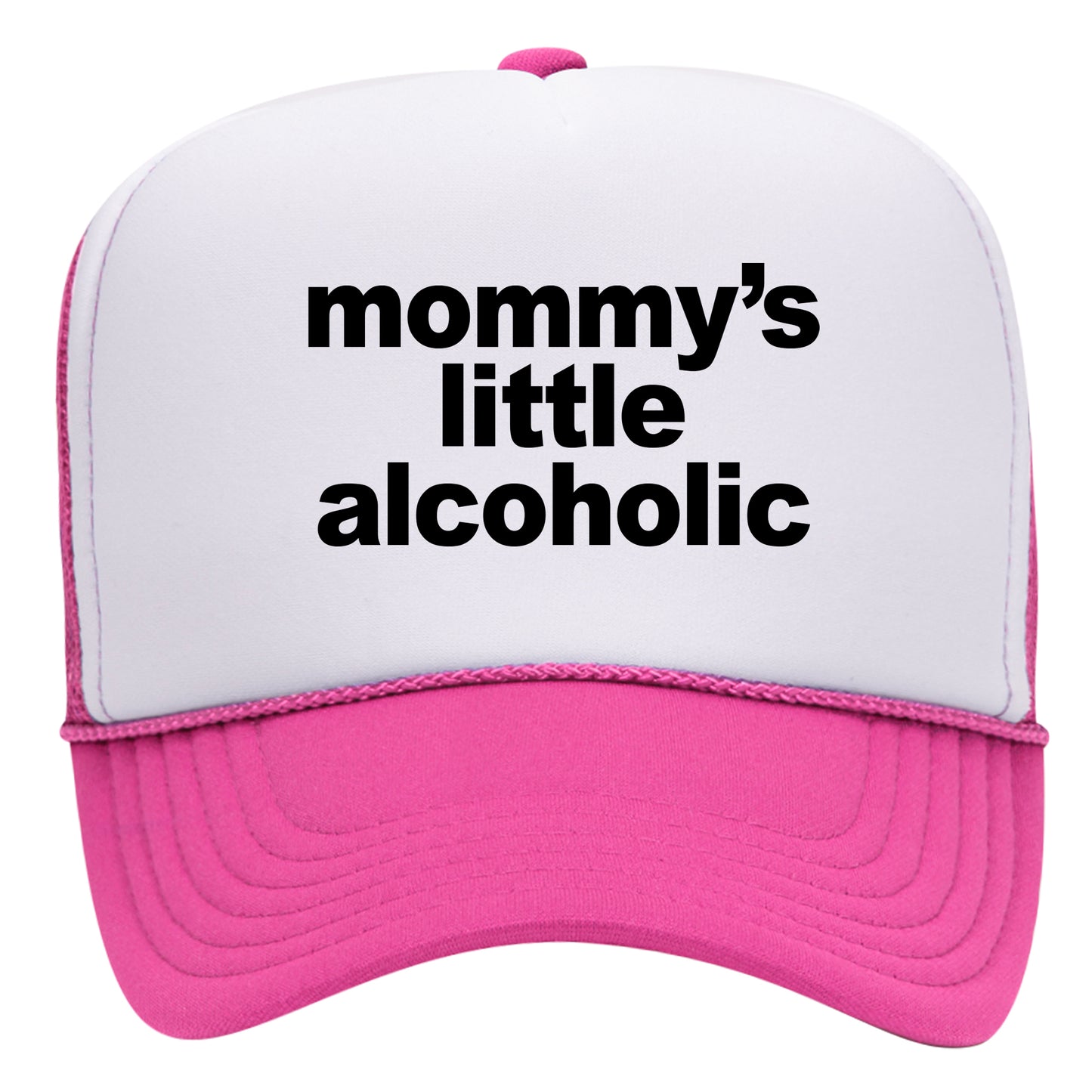 Mommy's Little Alcoholic Bold Trucker Hat