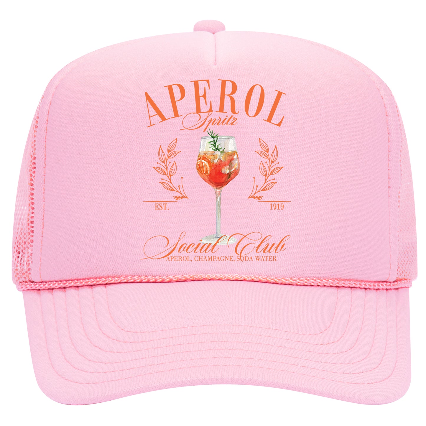 Aperol Spritz Social Club Trucker Hat