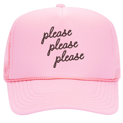 Please Please Please Trucker Hat