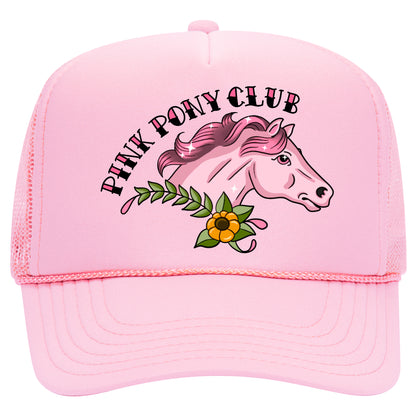 Pink Pony Club Sunflower Trucker Hat