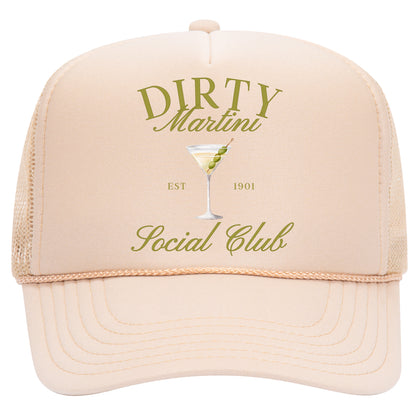 Dirty Martini Social Club Trucker Hat