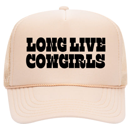 Long Live Cowgirls Trucker Hat